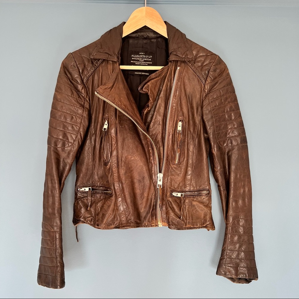 AllSaints leather jacket